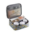 Organizador de viaje neceser impermeable con divisiones - Imagen 10