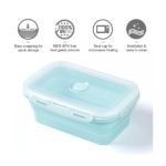 Contenedor tupper vianda de silicona plegable - Imagen 7
