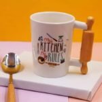 Taza de cerámica con agarre de rodillo - Imagen 3