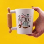 Taza de cerámica con agarre de rodillo - Imagen 4