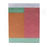 Block de notas de planificador diario