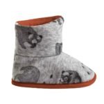 Pantuflas Floripondias Bota Abrigada Para Niños