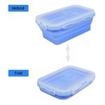 Contenedor tupper vianda de silicona plegable - Imagen 2