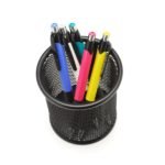 Porta lapiz redondo malla metalica - Imagen 2