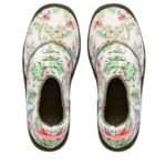 Pantuflas Floripondias invierno glandiola leopardo