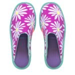 Floripondias pantuflas invierno para mujer fresa margarita