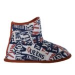Pantuflas floripondias botas de mujer