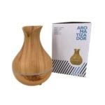 Humidicador con forma de florero 120ml simil madera USB - Imagen 6