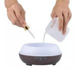 Difusor humidificador ultrasónico S/filtro simil madera 120ml - Imagen 5