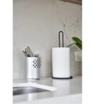 Porta rollo de hierro grande para cocina