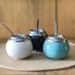 Mate Criollo ceramica con bombilla de acero - Imagen 3