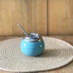 Mate Criollo ceramica con bombilla de acero - Imagen 4