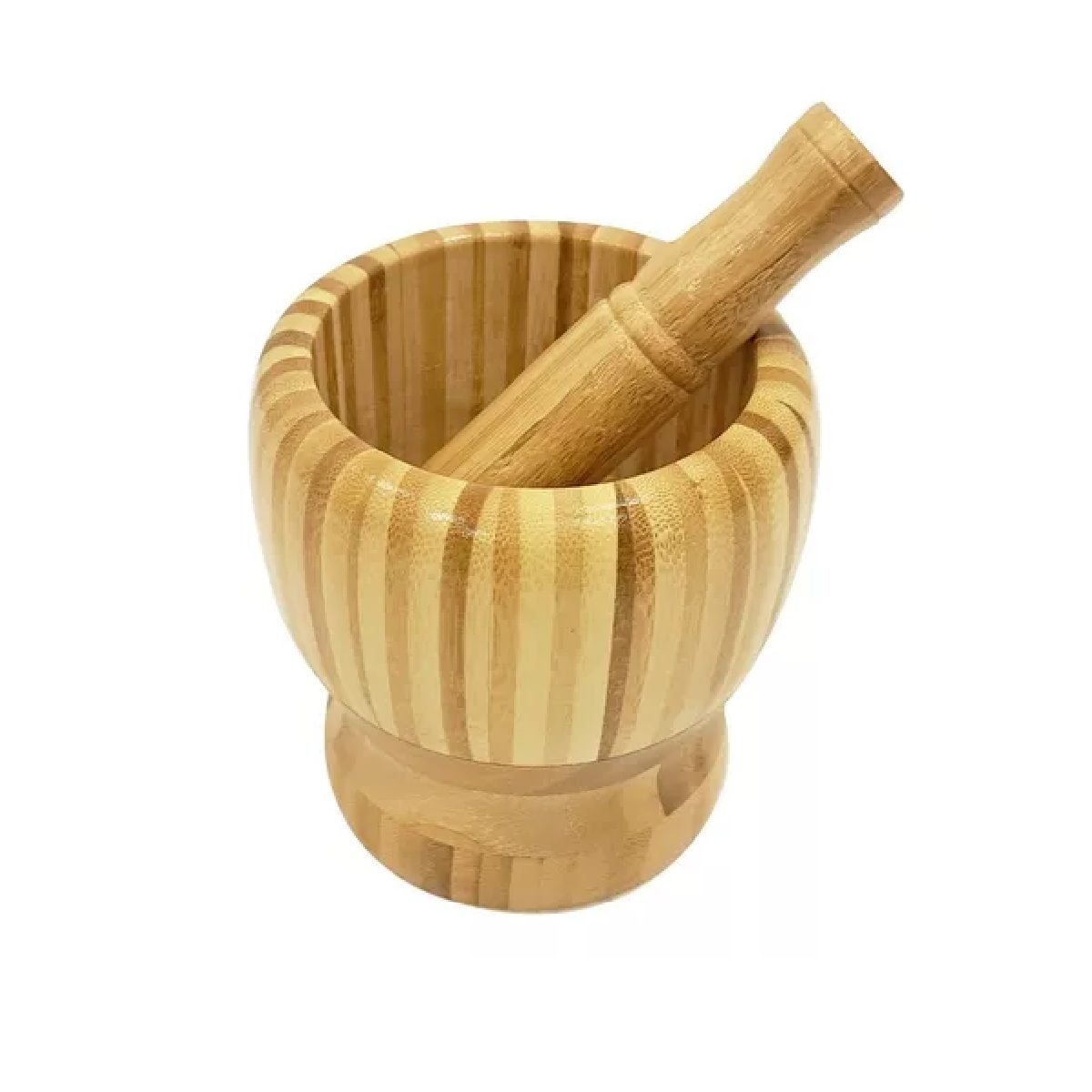 05831 Mortero madera grande super resistente machacador - Imagen 1