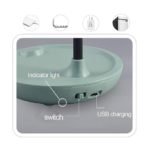 Lampara de mesa LED con carga USB - Imagen 4