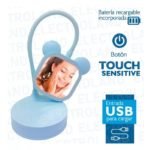 Espejo led lampara usb - Imagen 3