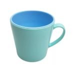 Taza bicolor plastico duro color pastel - Imagen 2