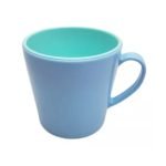 Taza bicolor plastico duro color pastel - Imagen 3