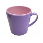 Taza bicolor plastico duro color pastel - Imagen 4