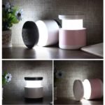 Lampara calida y fria luz recargable decoracion - Imagen 4