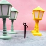 Lampara de escritorio velador retro