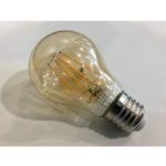 Lámpara vintage filamento led 4w Ambar E27 Candil - Imagen 4