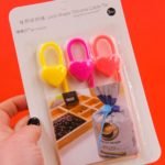 Cierra bolsas silicona precinto X3 organizador