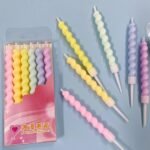 Velas para cumpleaños festejos