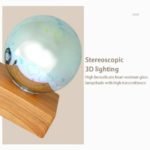 Proyector esfera base de madera - Imagen 6