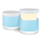 Lampara calida y fria luz recargable decoracion - Imagen 5