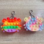 Monedero pop it cangrejo anti estres silicona - Imagen 5