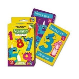 Cartas educativas números del 1 Al 100