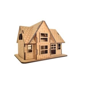 Rompecabezas De Madera Casa 3D Puzzle Kikiken
