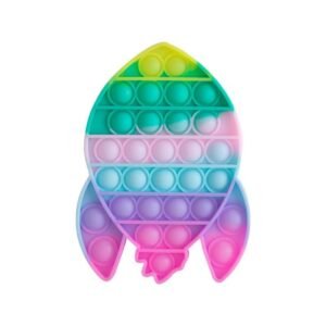 Juego Antiestrés Pop It cohete