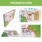 Rompecabezas De Madera Topadora 3D Puzzle Kikiken - Imagen 4
