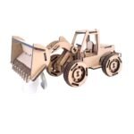 Rompecabezas De Madera Topadora 3D Puzzle Kikiken