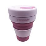 Vaso telescopio plegable silicona cresko