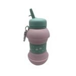 Botella plegable silicona Cresko con pico 520 Ml