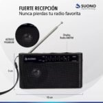 Radio portátil Suono baterías recargables Fm/Am - Imagen 2