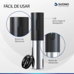 Sacacorchos automático usb eléctric kit - Imagen 4