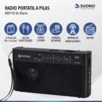 Radio portátil Suono baterías recargables Fm/Am - Imagen 4