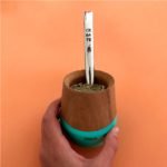 Bombilla chata de acero inoxidable Mijo Cebate - Imagen 3
