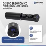 Auricular Portátil Mini Inalámbrico Linterna bluetooth - Imagen 7