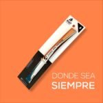 Bombilla chata de acero inoxidable Mijo donde sea siempre