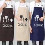 Delantal cocina para adulto de tela