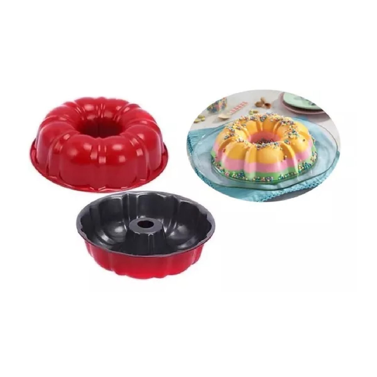 00478. Molde flanera de acero Inoxidable - Imagen 1