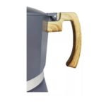 Cafetera moka italiana 6P con mango de madera - Imagen 5