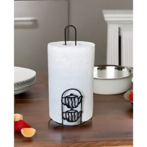 Porta rollo metal para papel de cocina