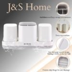 Organizador porta cepillos para baño - Imagen 5