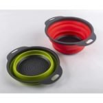 Colador plegable de silicona redondo 19 cm