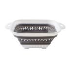 Colador cuadrado plegable silicona 27 cm - Imagen 7